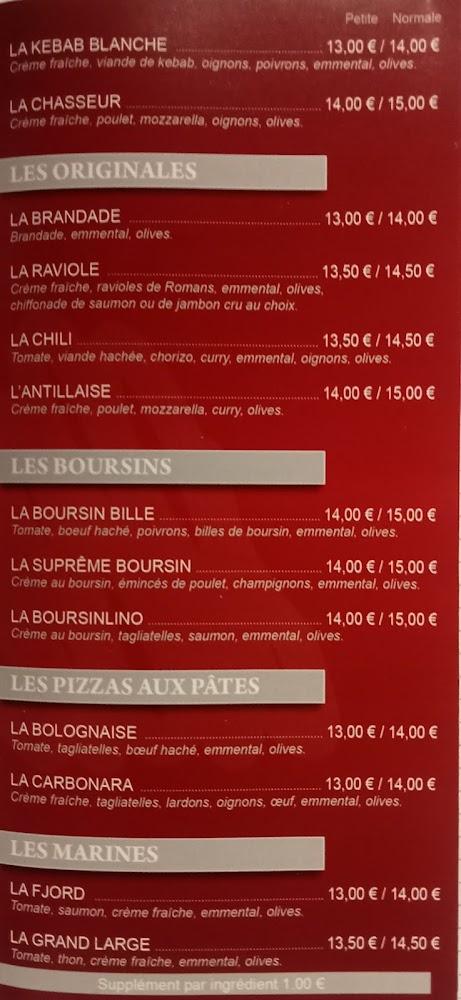 Pizza Folie's - Menu Image 2
